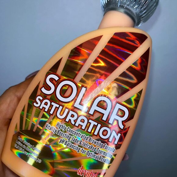 Devoted Creations Solar Saturation Tanning/ Redlight Lotion 13.5 OZ NEW PRODUCT! - Picture 1 of 3